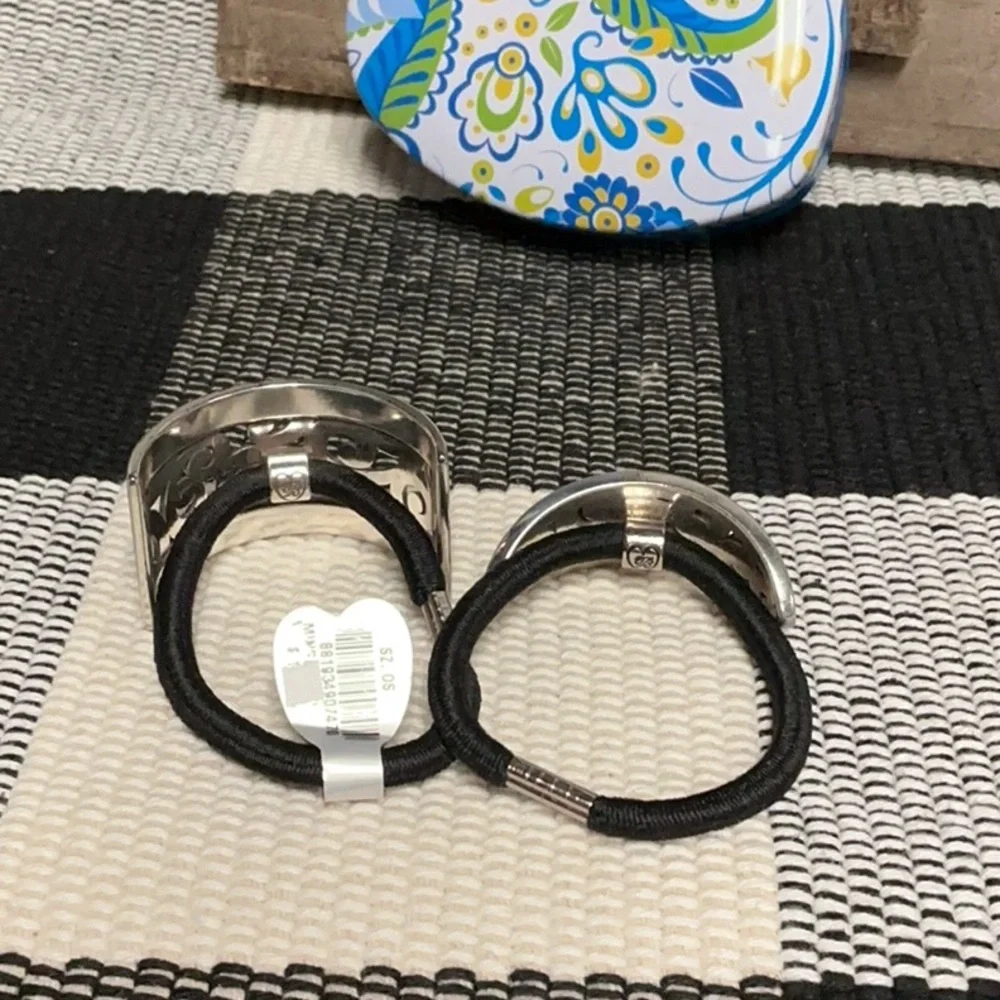 Brighton nwt great shape two piece hair tie pony tail holder two piece bundle - Picture 3 of 5